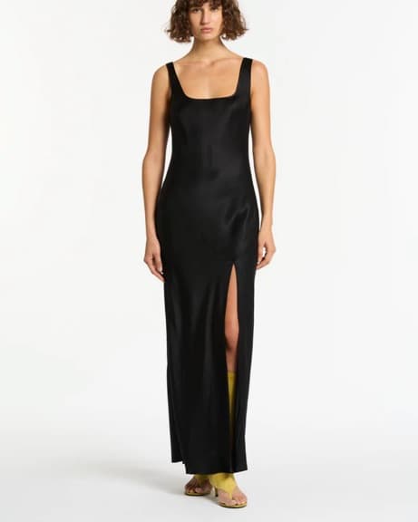 Sir The Label Black Silk Slip - Image 2