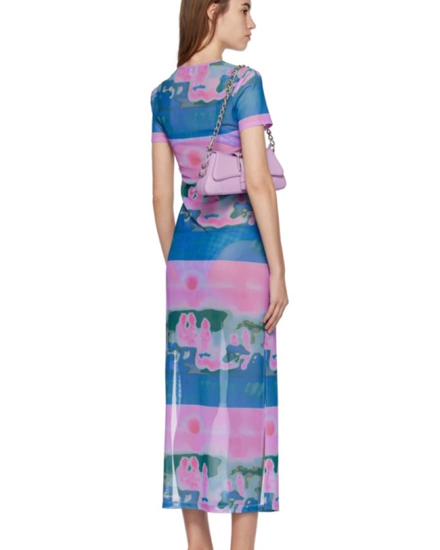 Miaou Multicolor Billie Midi Dress - Image 4