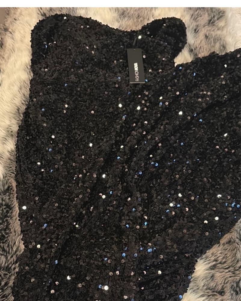 Glamorous Sequin Maxi Dress - Image 2