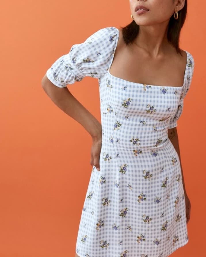Reformation kaley dress in al fresco - Image 1