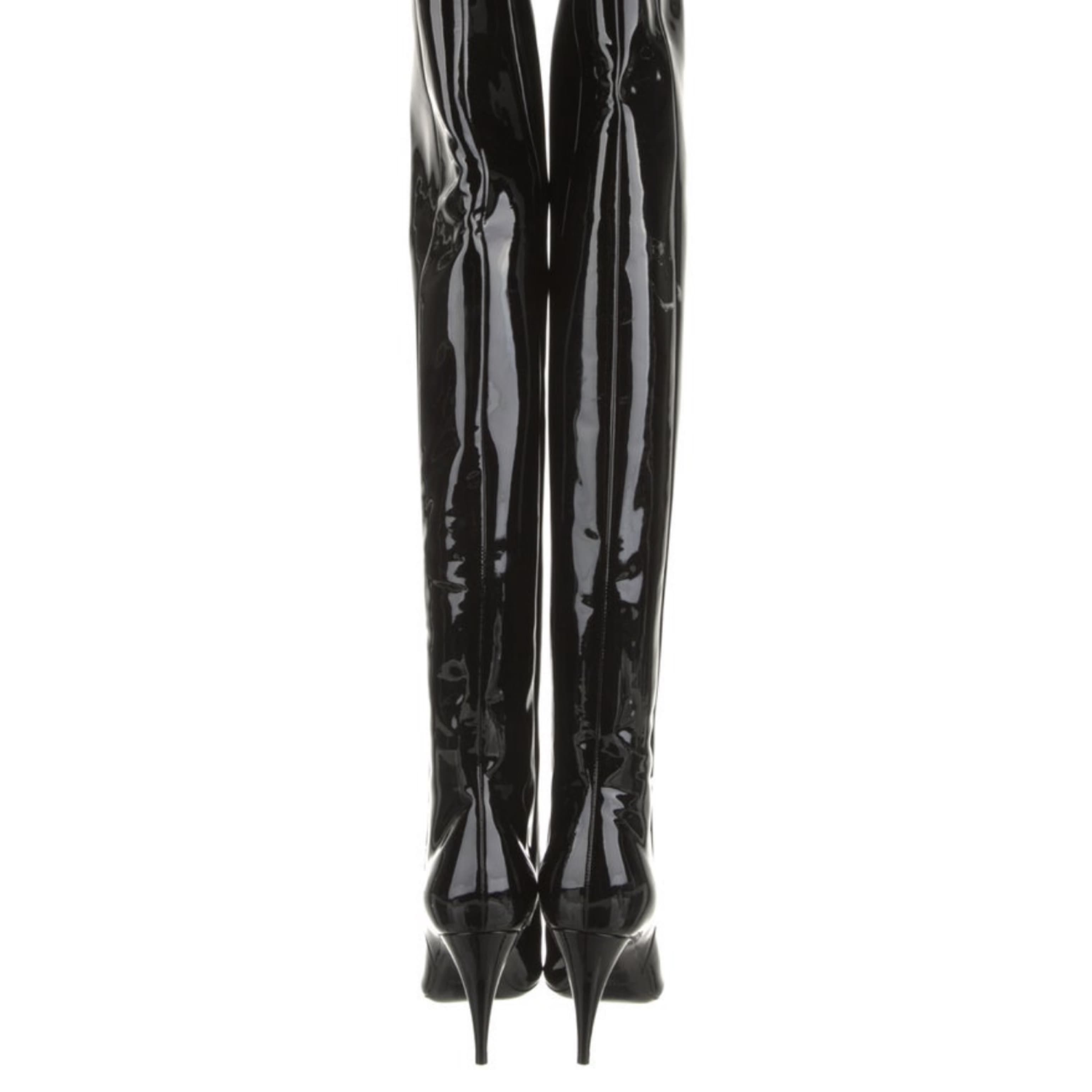 Saint Laurent Over-The-Knee Boots - Image 2