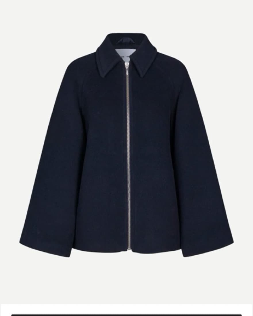 Samsoe Samsoe Alma Jacket - navy  - Image 2