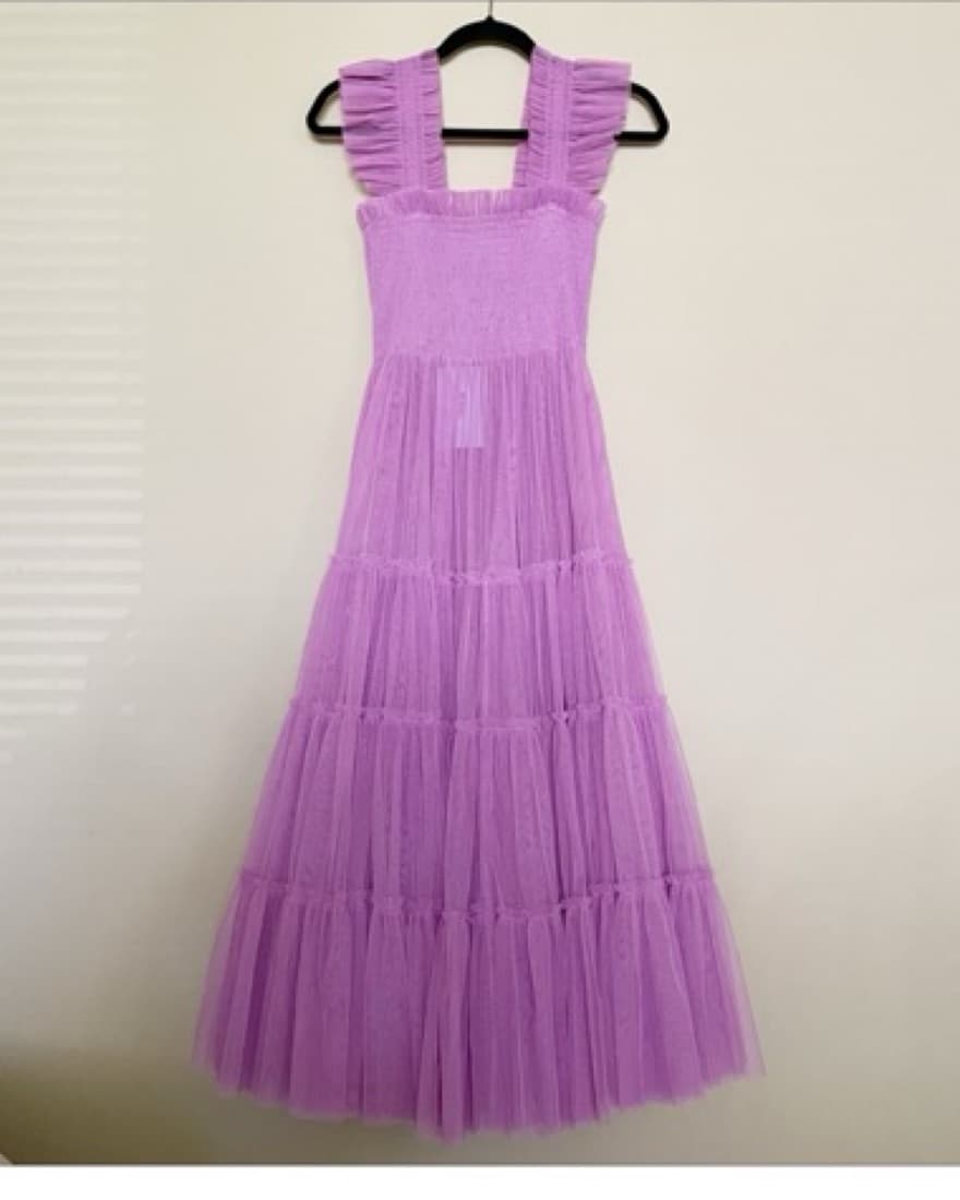 Hill House Tulle Midi Dress - Image 3