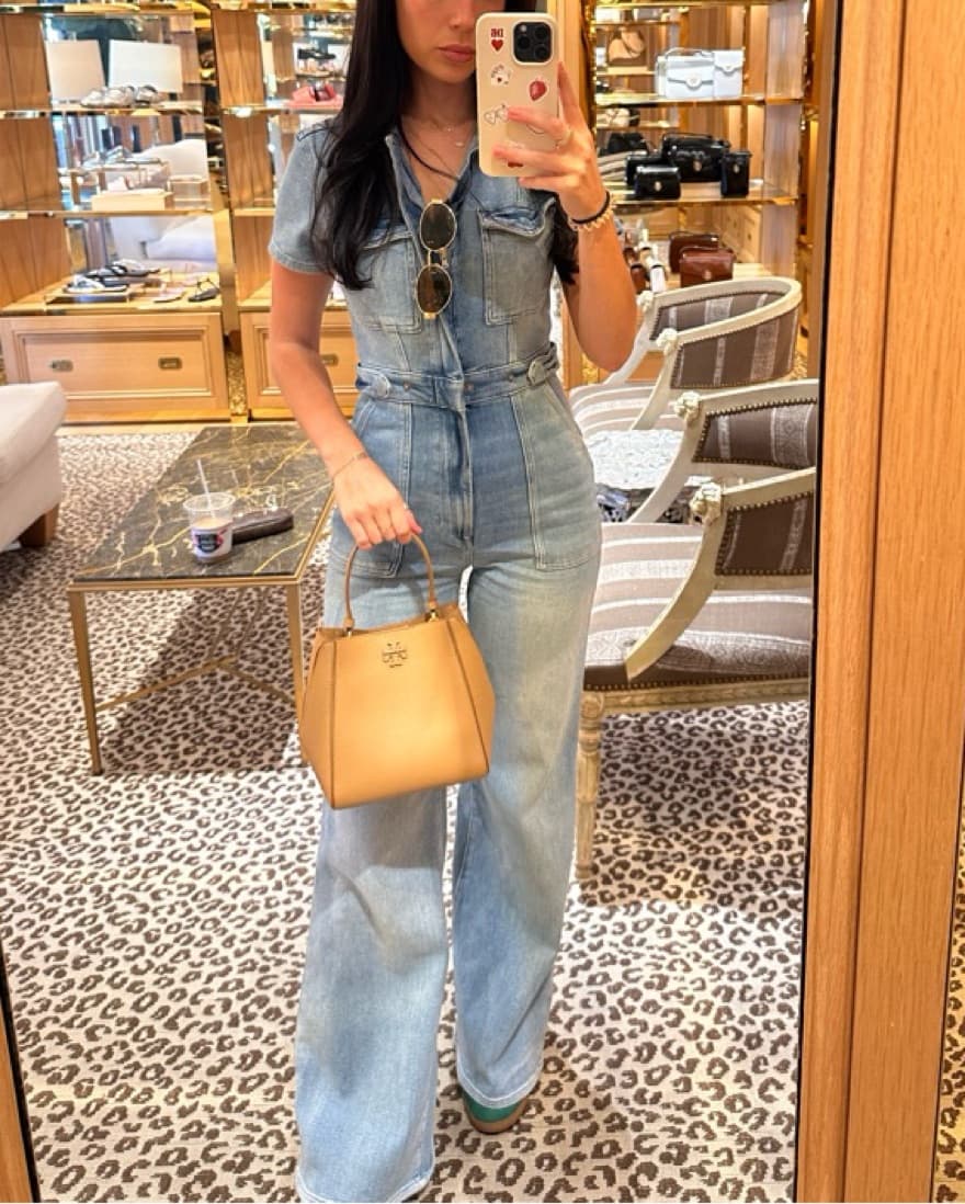 Good American Denim Jumpsuit - Image 4