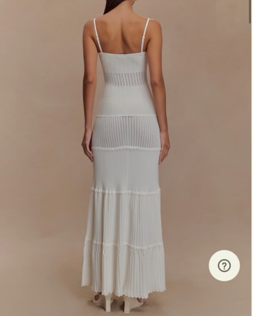 Elegant Ribbed Maxi Dress - Image 2