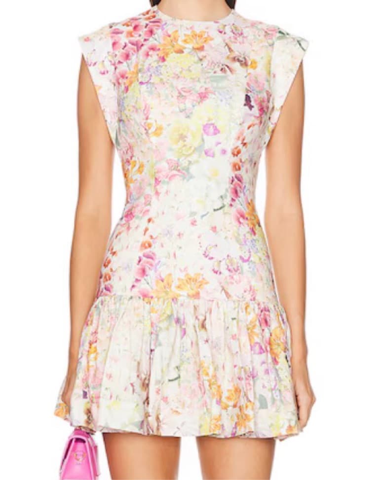 Zimmermann Harmony Flounce Short Dress - Image 1