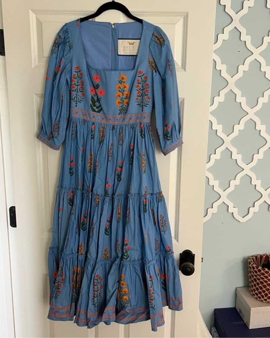 Agua By Agua Bendita Miel Midi Dress - Image 3