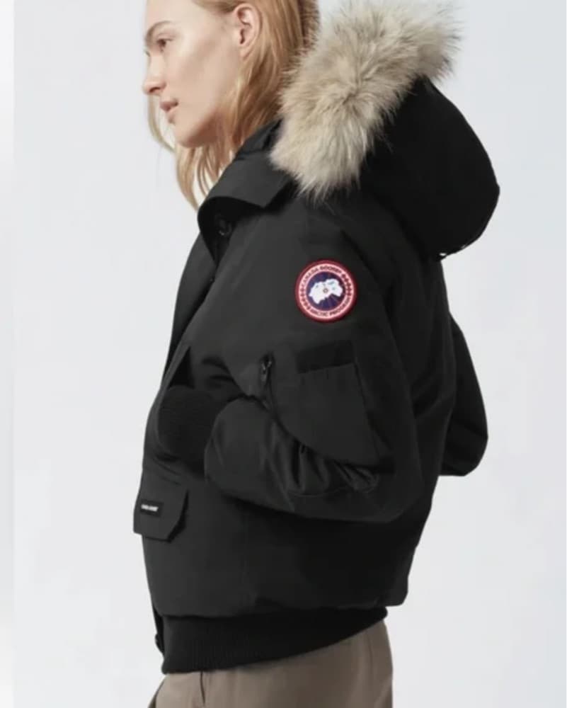 Canada Goose Fur Bomber - Image 1