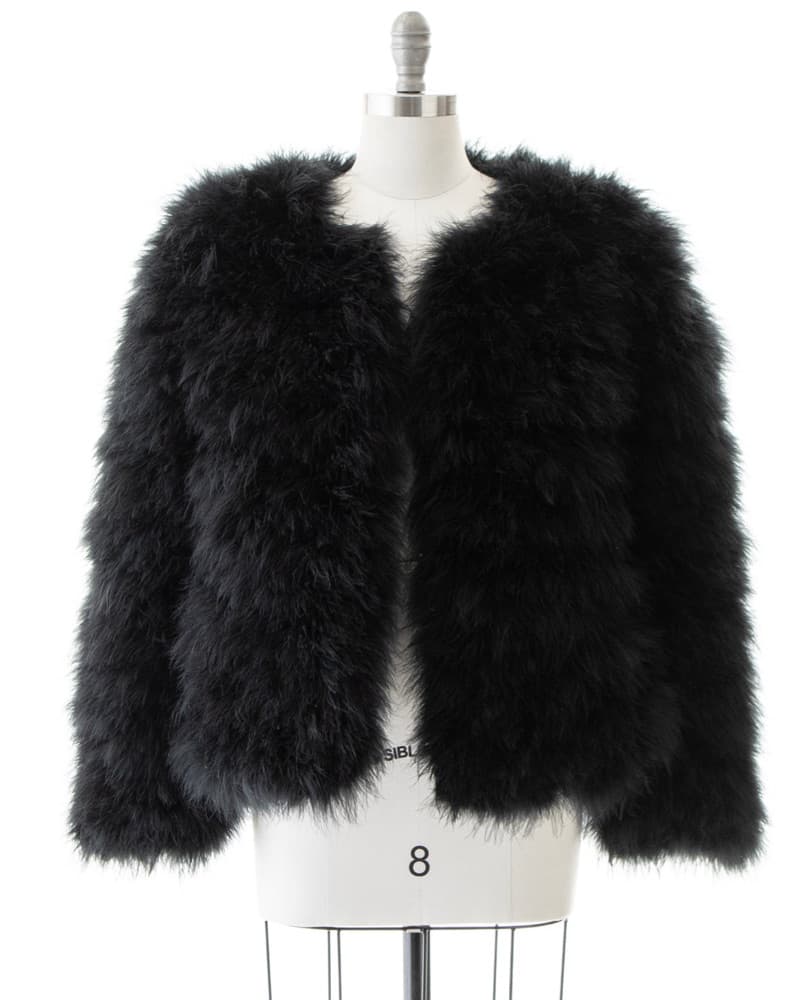 Ostrich Feather Coat - Image 3