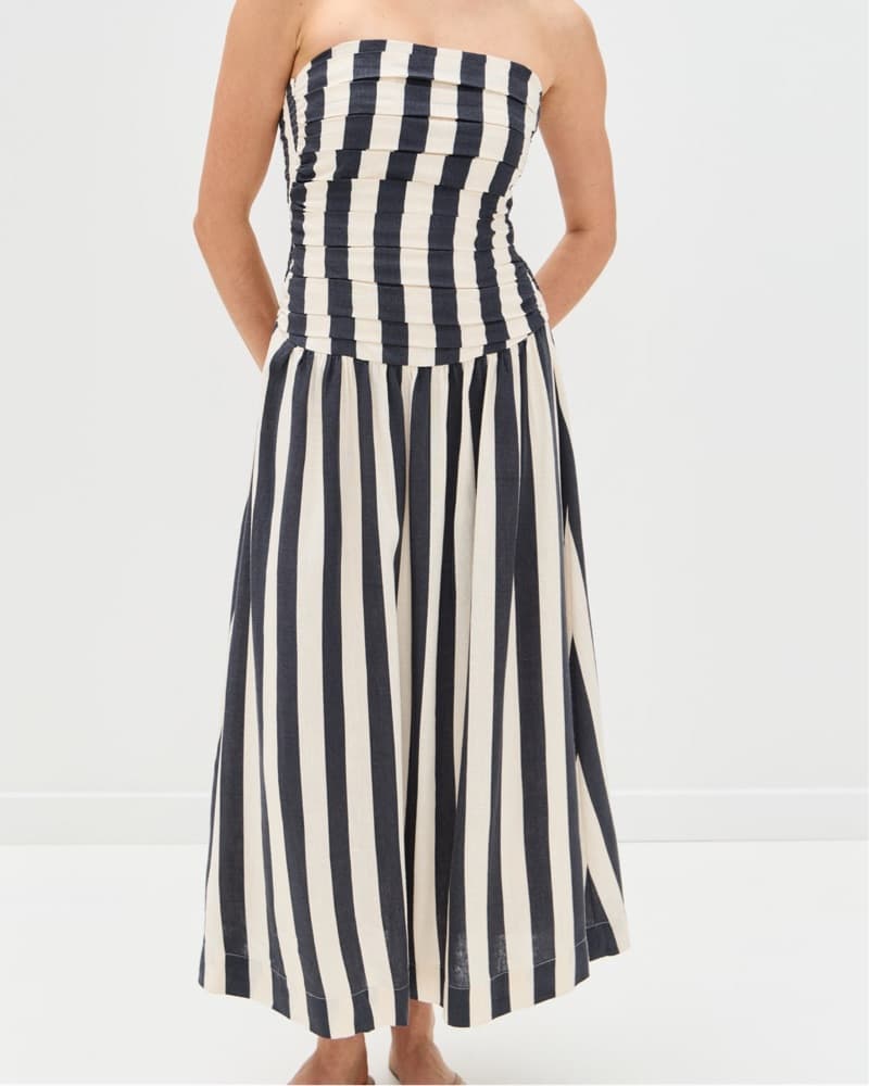 Striped Midi  - Image 1