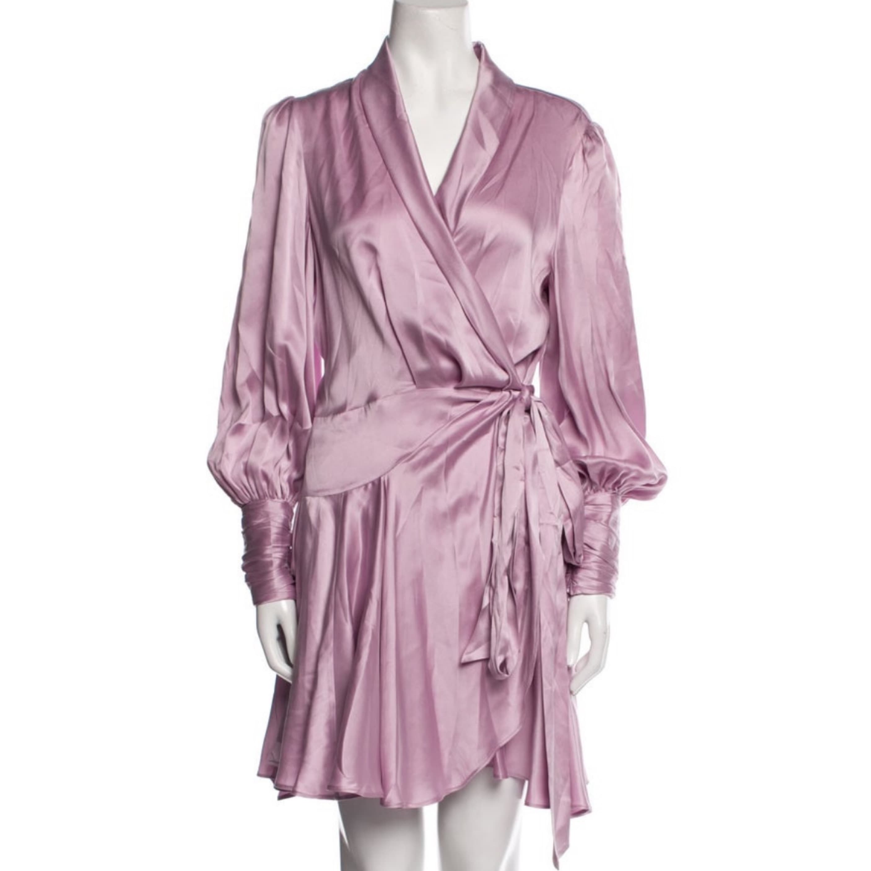 Zimmermann Silk Wrap Dress - Image 1