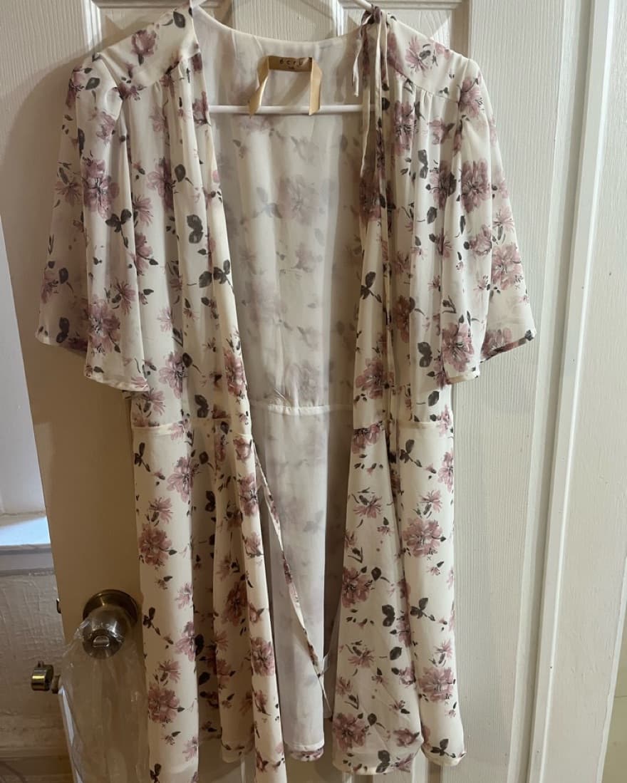 Floral Tie Dress - Image 2