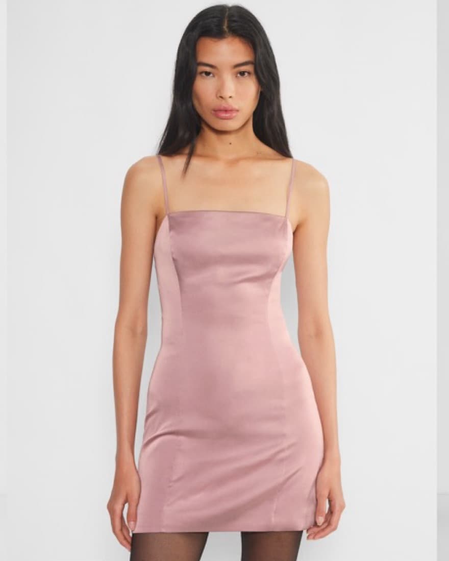 Sunday Best Aritzia Shimmer Dress - Image 4