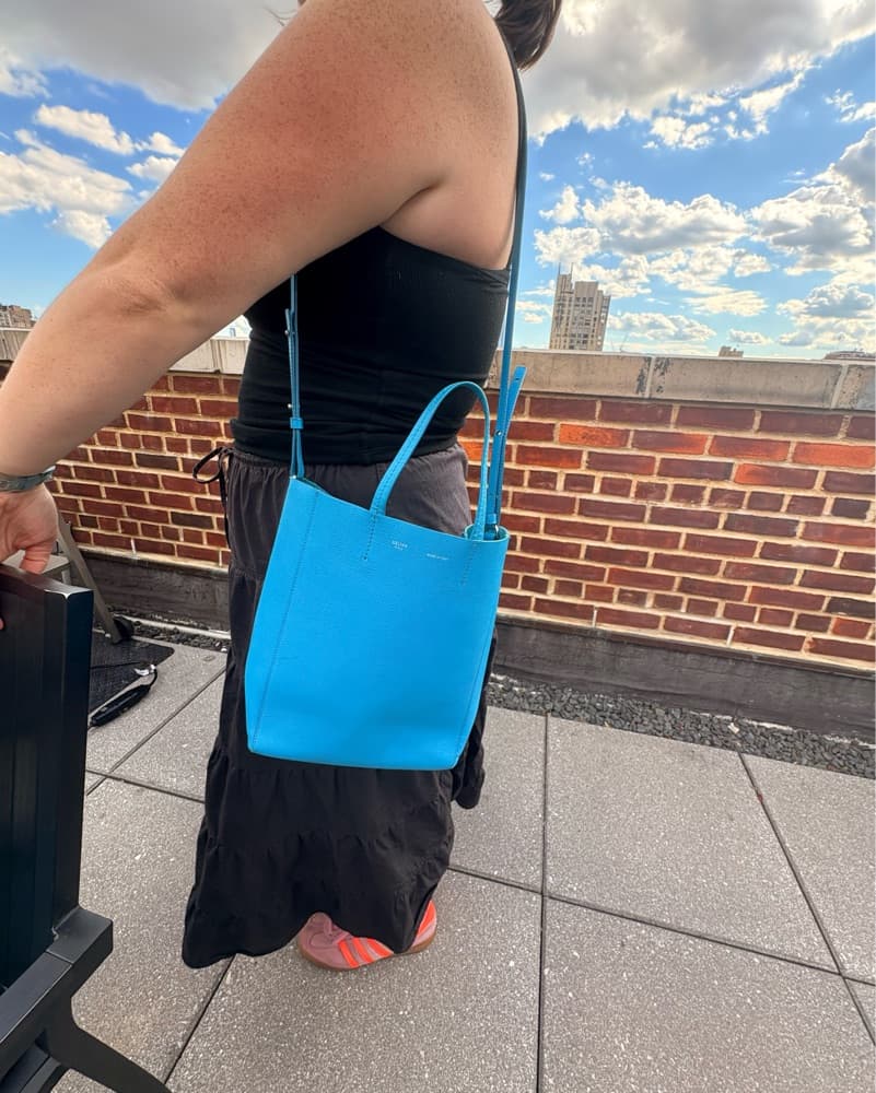 Discontinued Celine Grained Calfskin Bag - Image 1