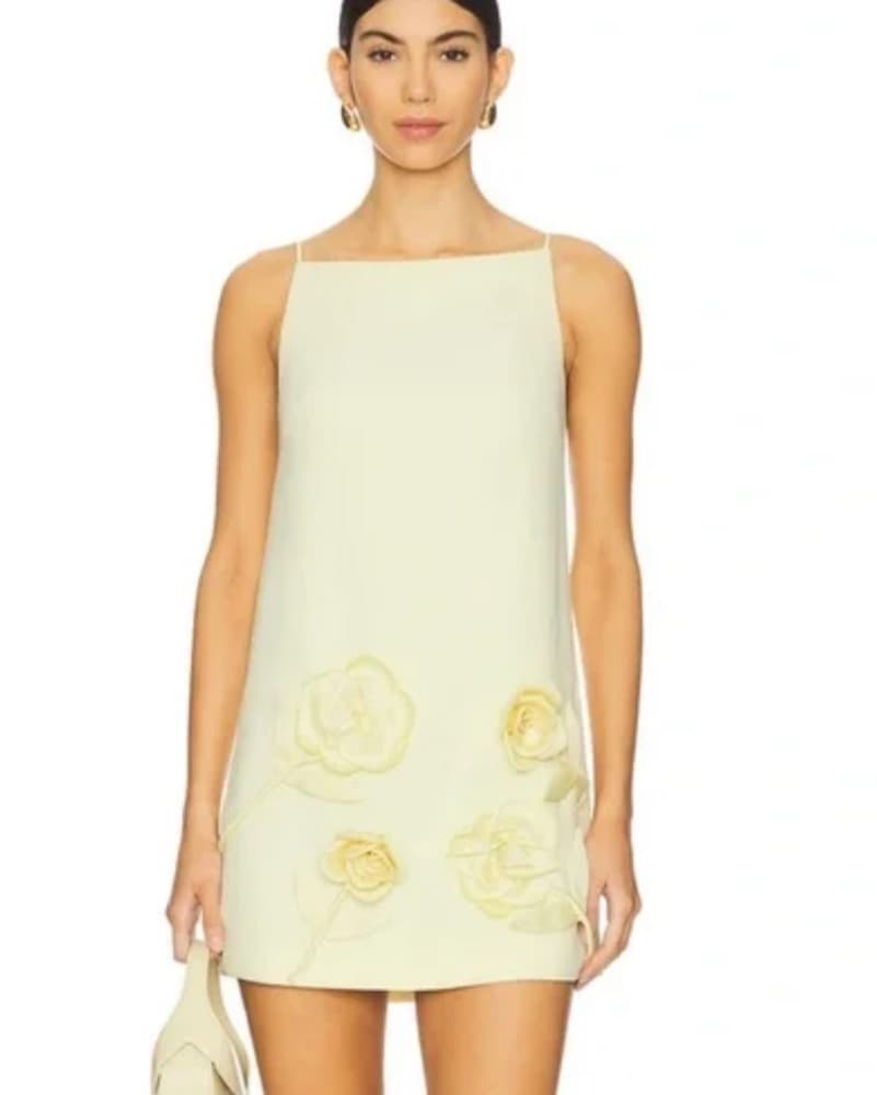 Self Portrait Yellow Dress - Image 2