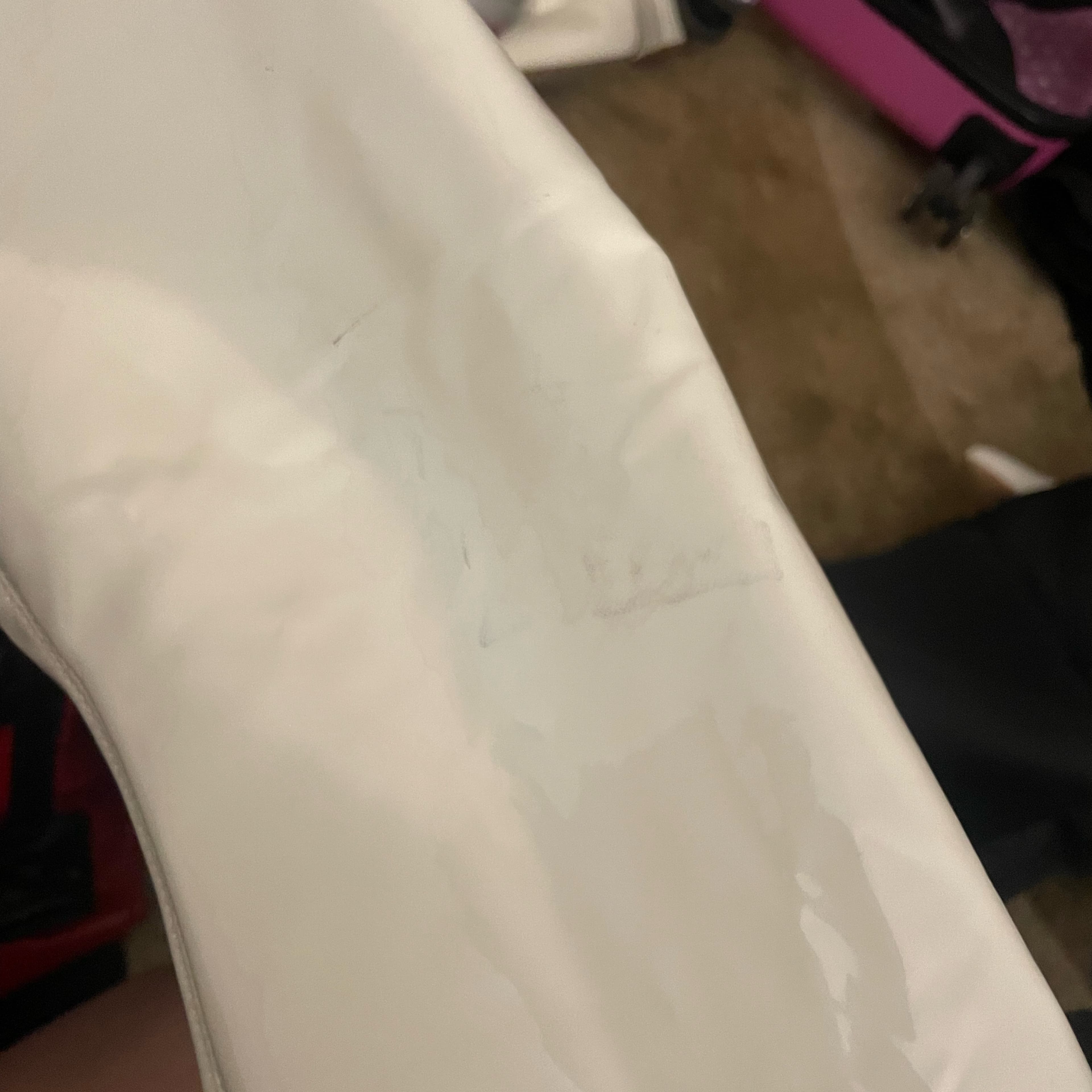 White thigh high heel boots 🤍 - Image 4