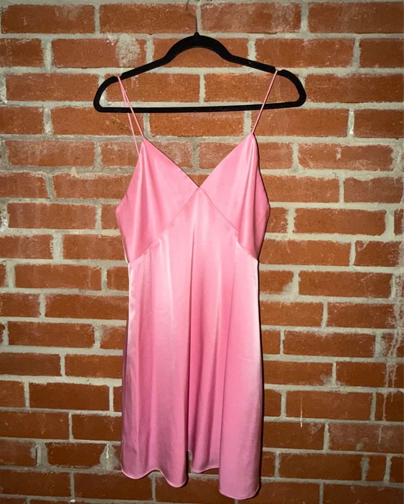 Alice and Olivia Slip Silk Dress - Image 1