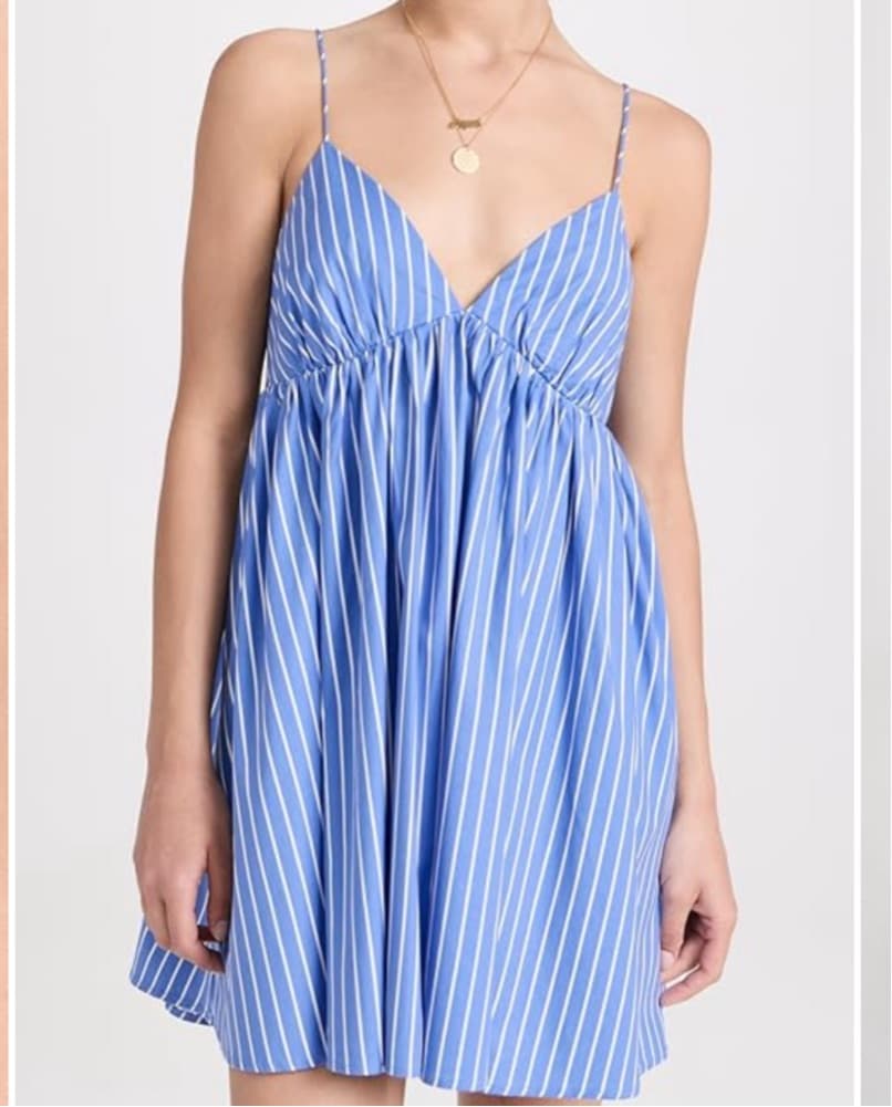 Reformation Striped Amara Sundress - Image 1