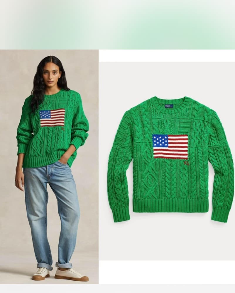 Ralph lauren flag Sweater  - Image 3