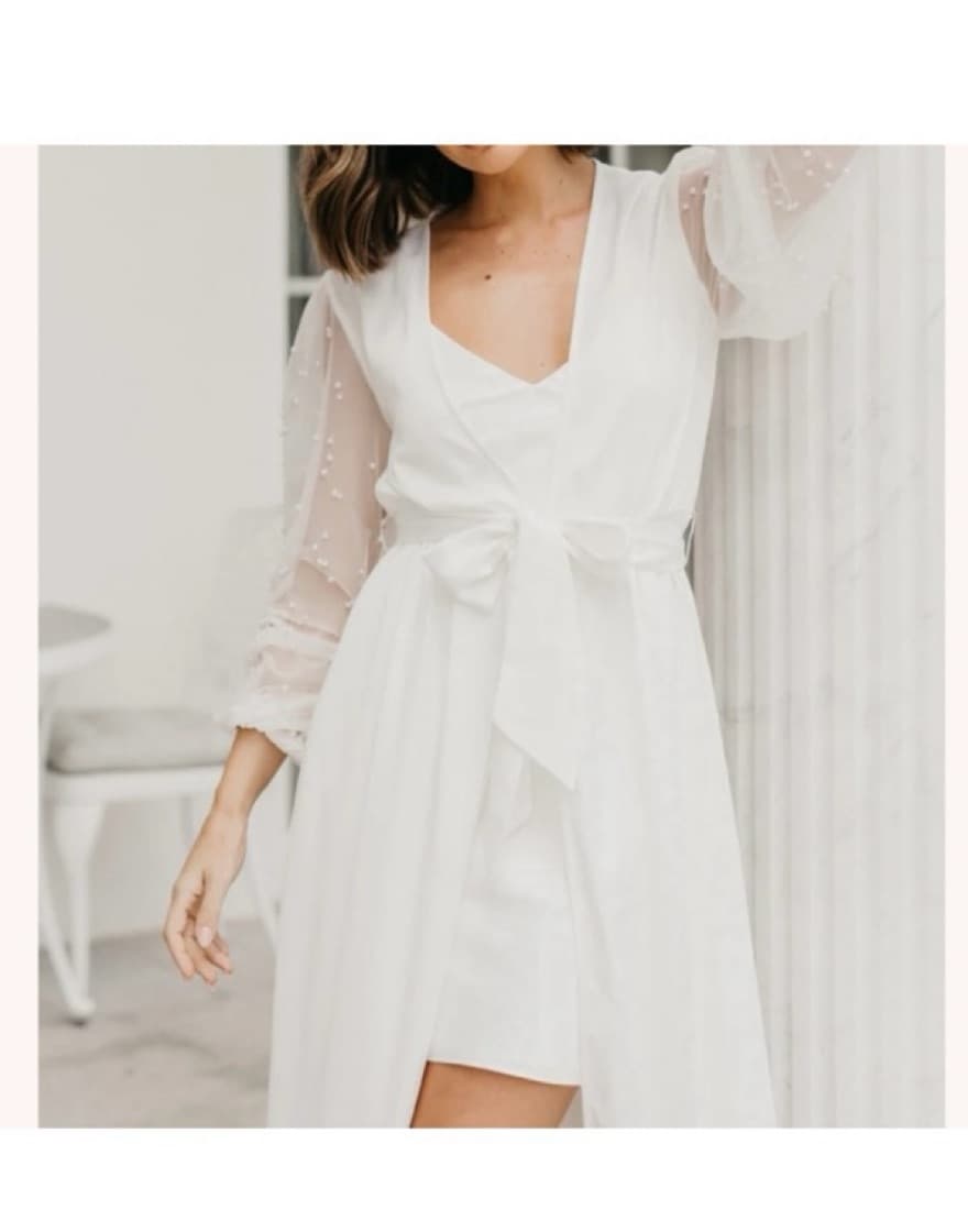 LÉ ROSE Bridal Robe - Image 1