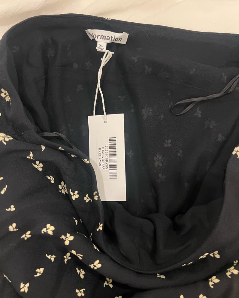 Reformation Joana Strapless Breezy Dress - Image 2