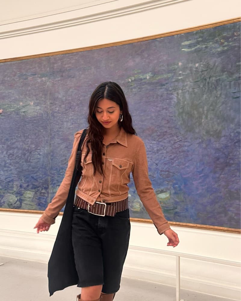 Vintage Brown Soft Suede Jacket  - Image 2