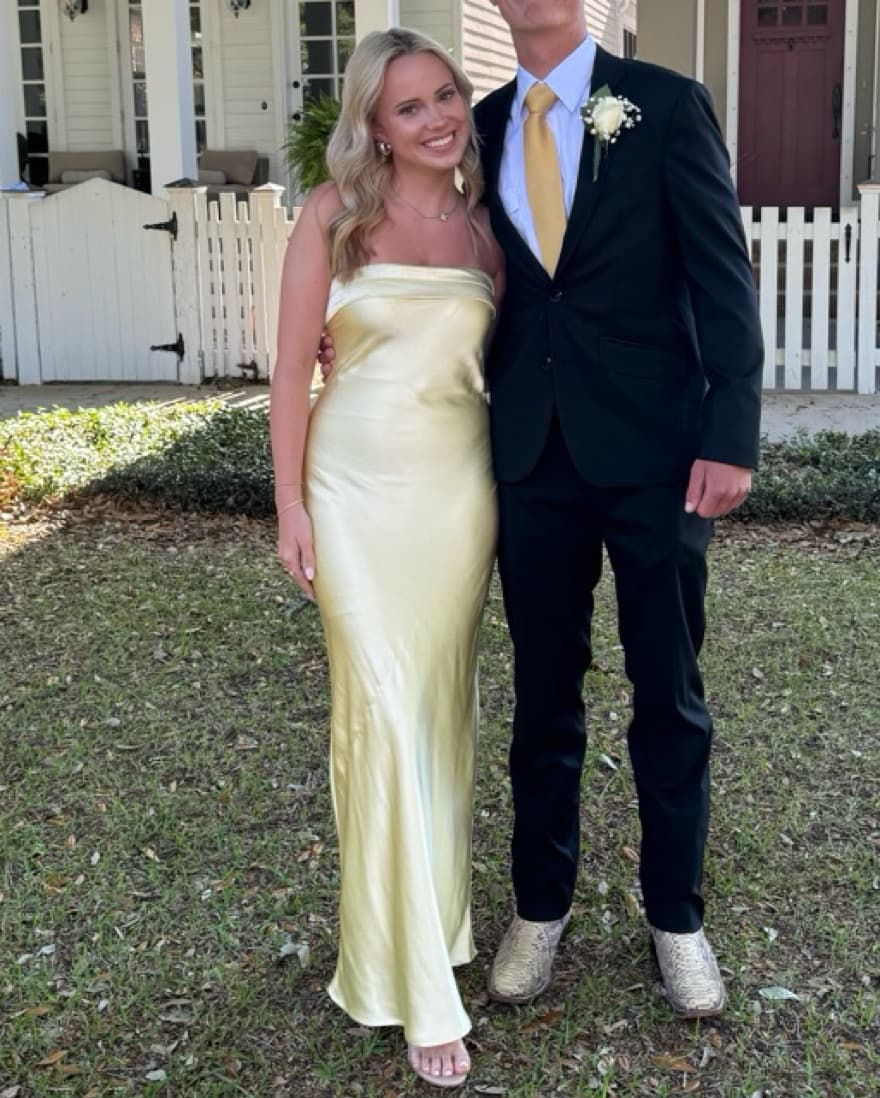 Lucy In The Sky Yellow Gown  - Image 1