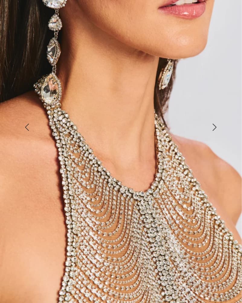Retrofete Irina Halter Dress  - Image 2