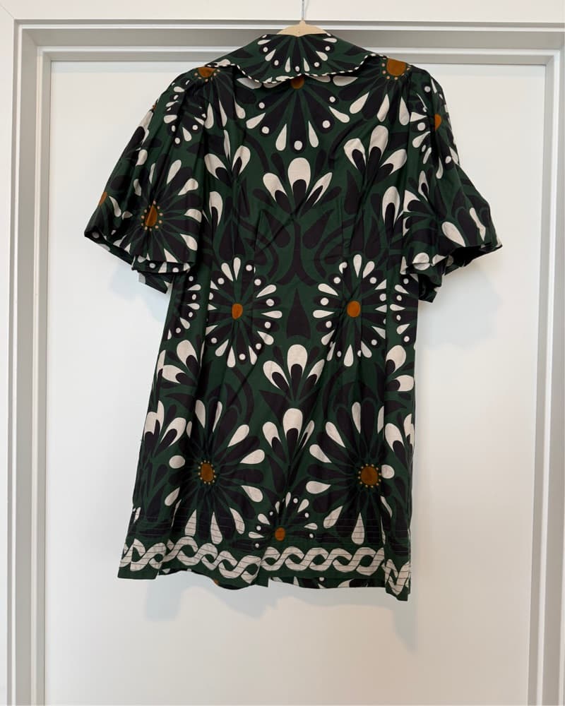 Farm Rio Floral Button-Up Dress - Image 3
