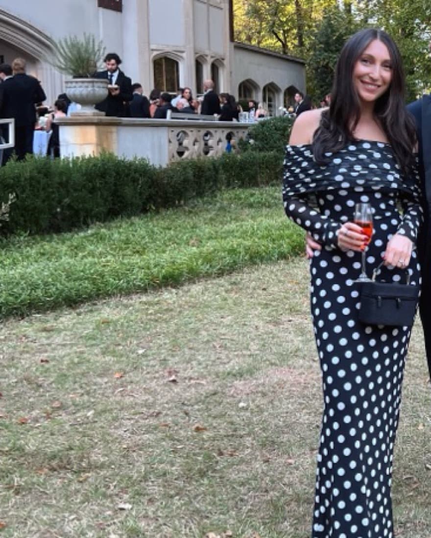AFRM Polka Dot Maxi Dress - Image 3