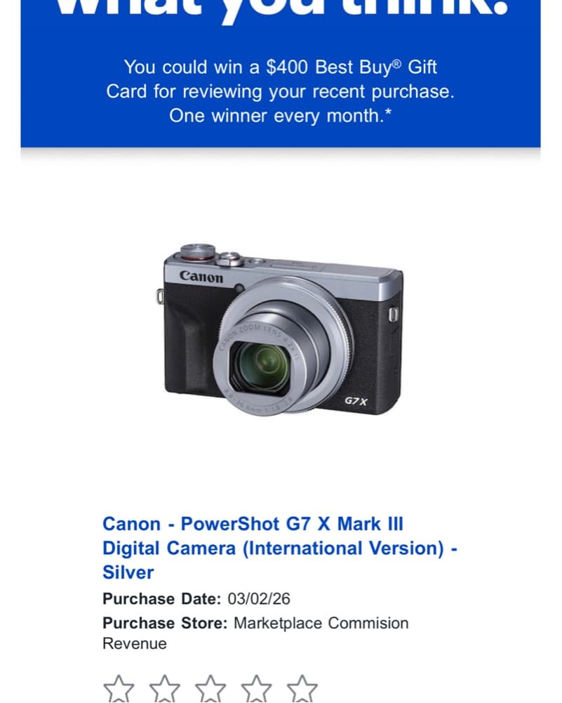 Canon PowerShot G7 X Mark III Camera - Image 2