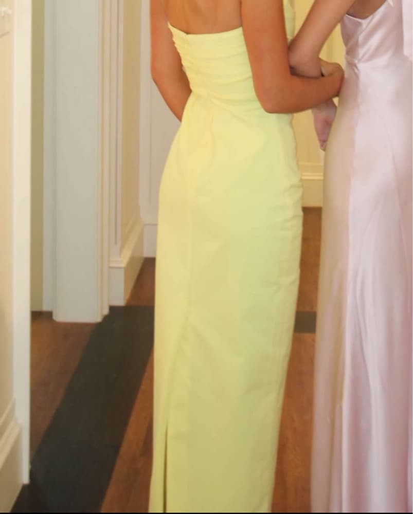 Yellow Shona joy Maxi Dress - Image 4