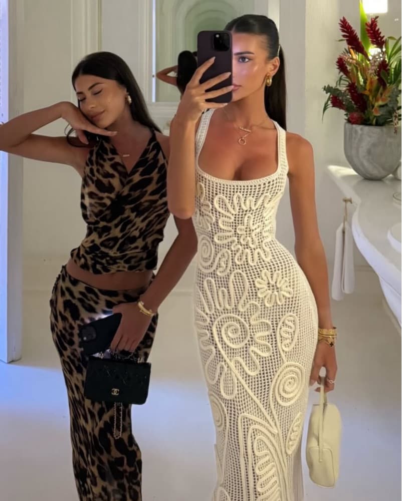 Cult Gaia Nessa Off White Knit  - Image 2