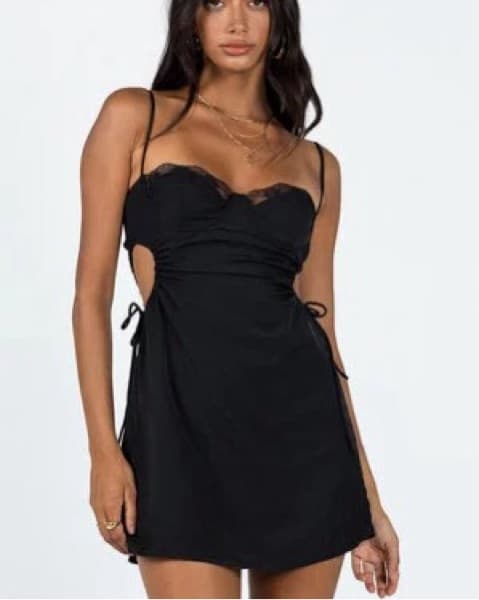 Hazel Cutout Mini Dress - Image 1