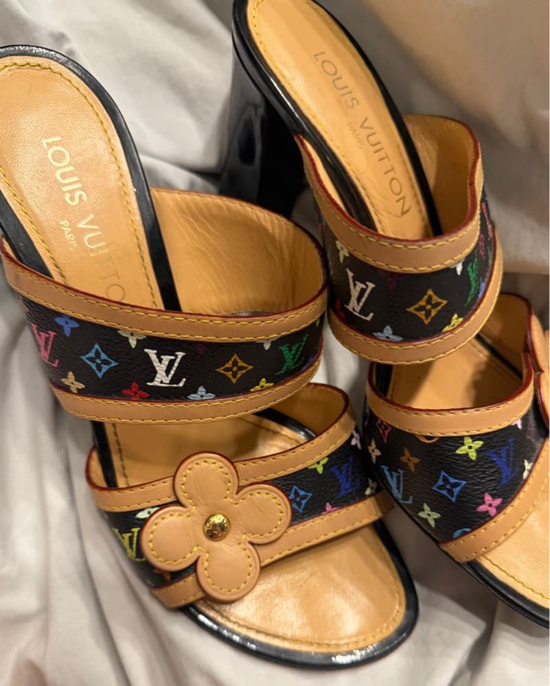 Vintage Louis Vuitton Sandals Size 39.5 - Image 3