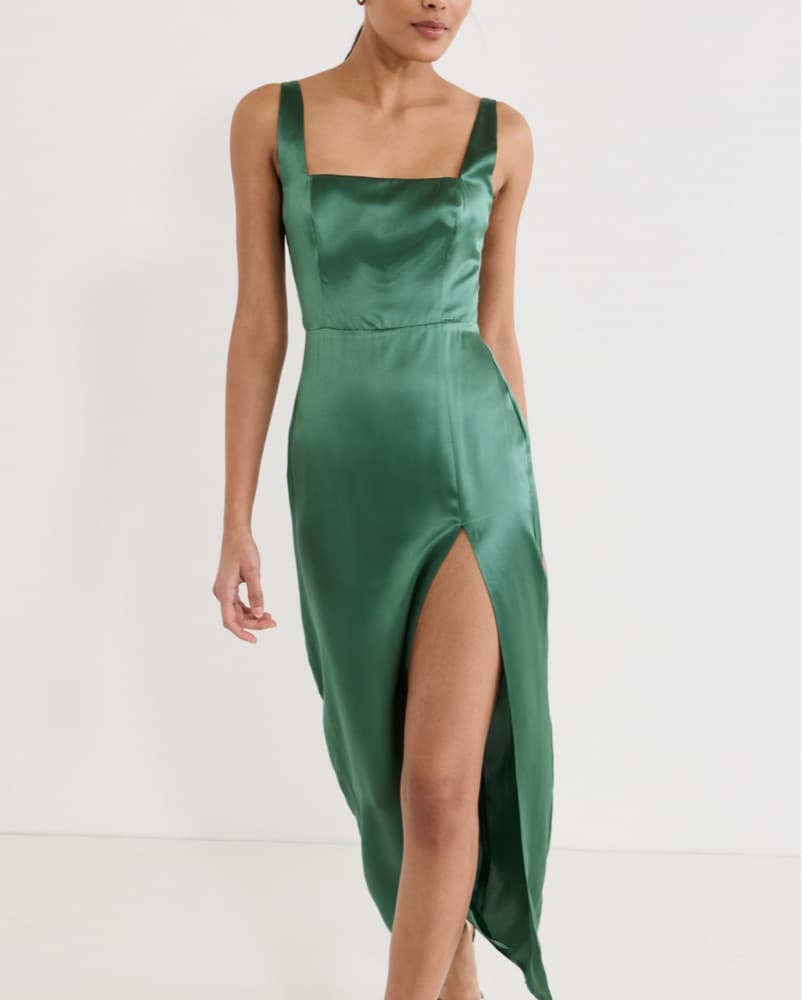 Reformation Solay Silk Dress - Image 1