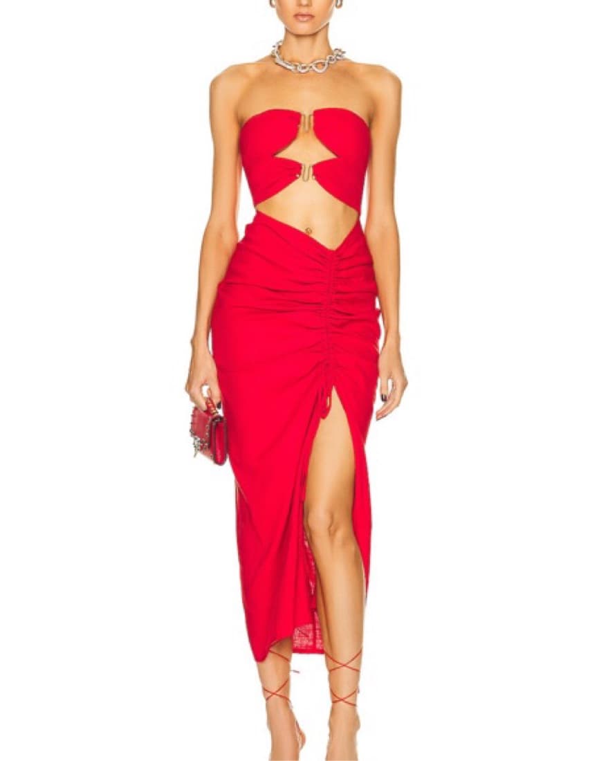 Cult gaia donna Dress in Red - Image 1