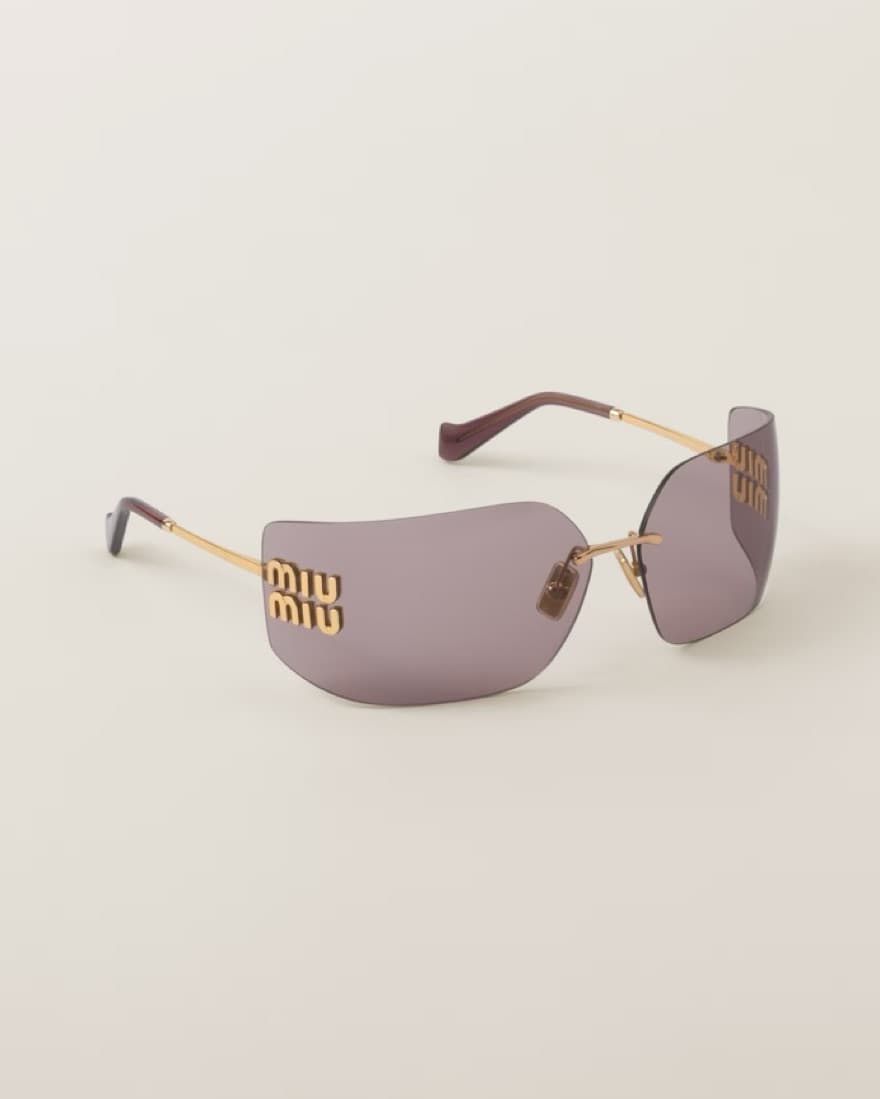 Runway Sunglasses Mauve - Image 1