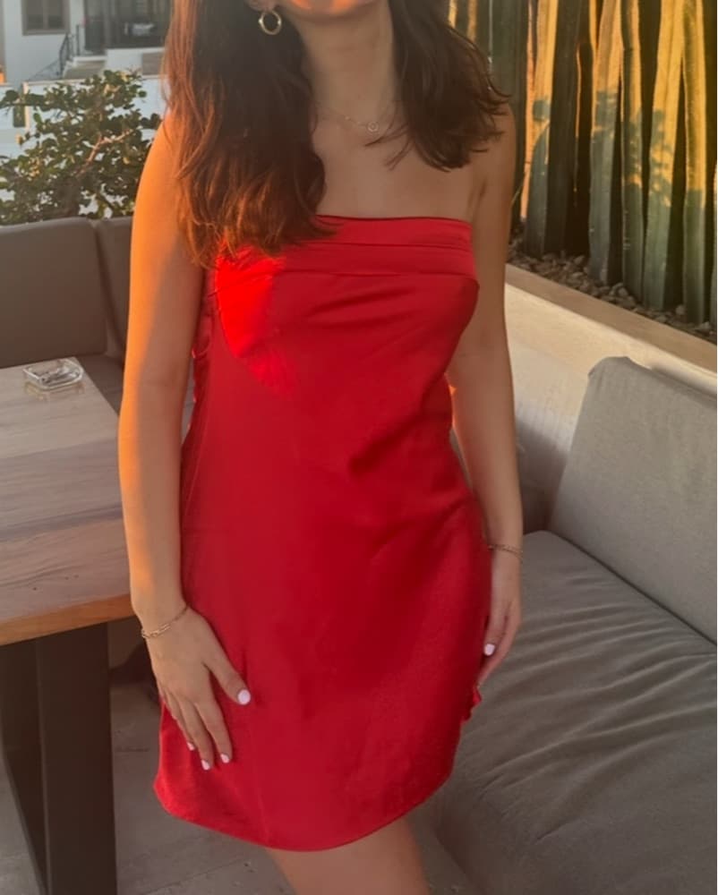 Red Princess Polly Dress - Image 3