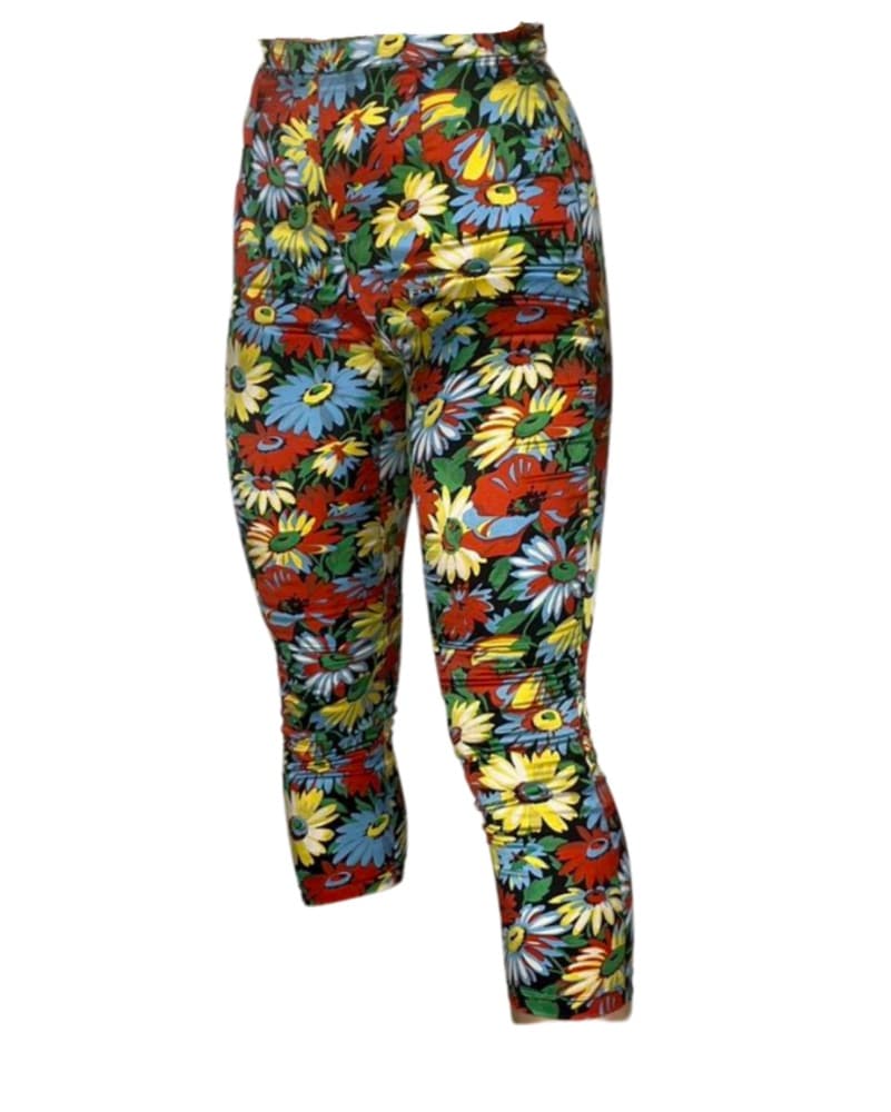 D&G Floral Capris - Image 1