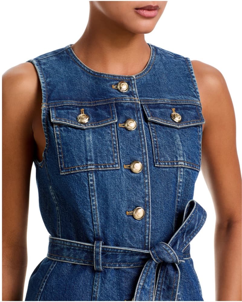 Cinq A Sept Denim Vest - Image 3