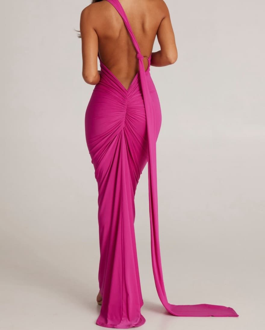 Melani the Label Leoni Pink Dress - Image 2