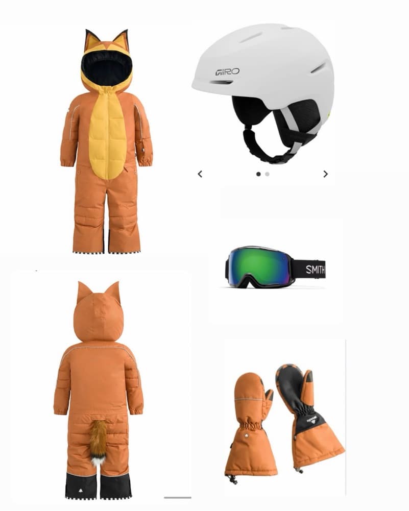 Kids 4-6 Years Ski Snowboard Set - Image 1