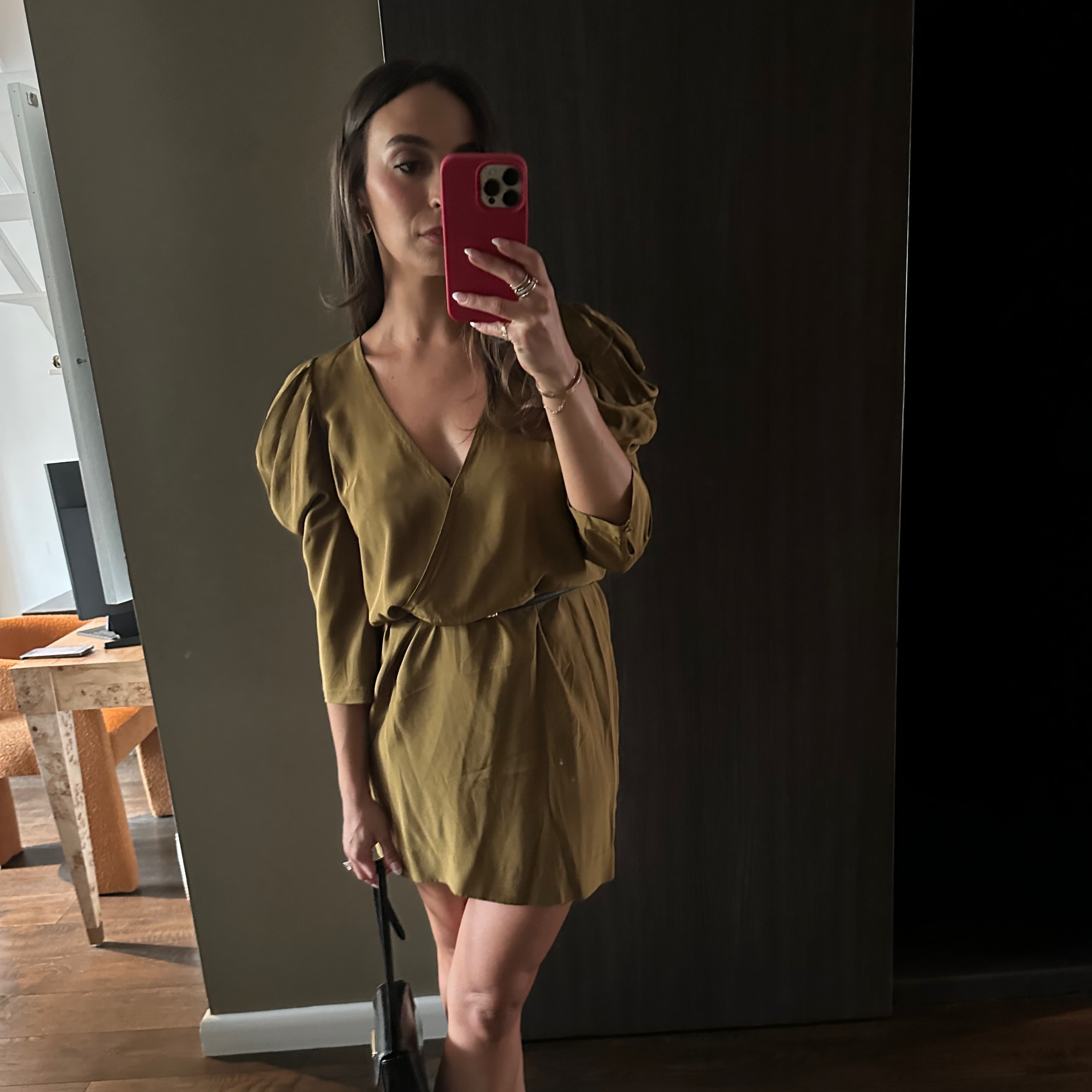 Gold Cocktail Dress - Image 1