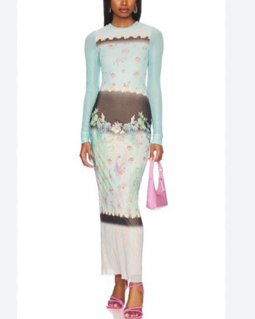 AFRM Didi Maxi Dress - Image 3