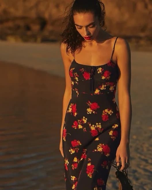 Favorite Daughter Floral Maxi Dress - Image 1