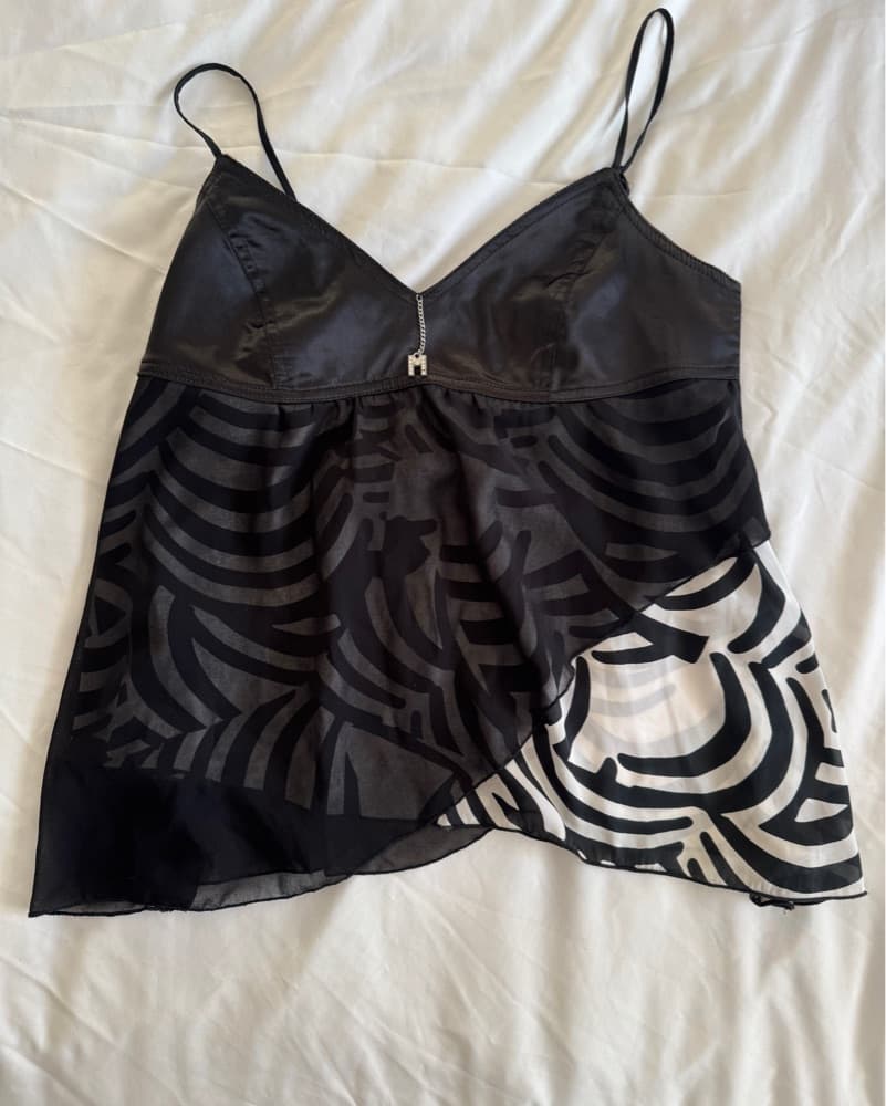 Vintage Zebra-Print Cami - Image 3