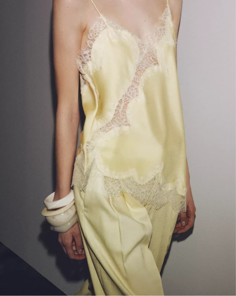 Zara Silk Lace Cami - Image 1