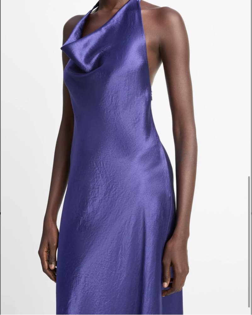 Vince Cowl Neck Maxi Dress / Gown - Image 3