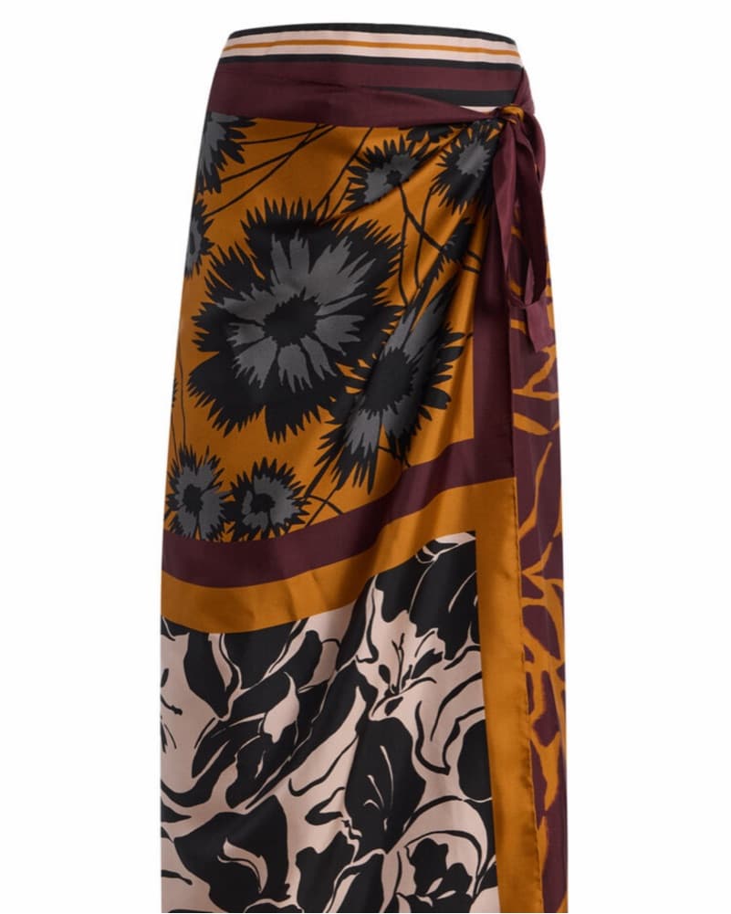 New - Dries Van Noten Satin Skirt  - Image 6